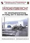 Tätigkeitsbericht 2004