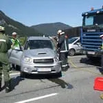 Verkehrsunfall Kössener Straße