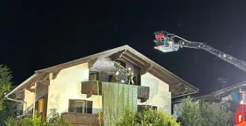 Brand-Dachstuhl