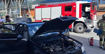 Brand-Fahrzeug