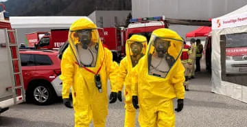 Bezirks-Gefahrstoffübung