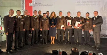 Auszeichnung für unseren Kommandanten